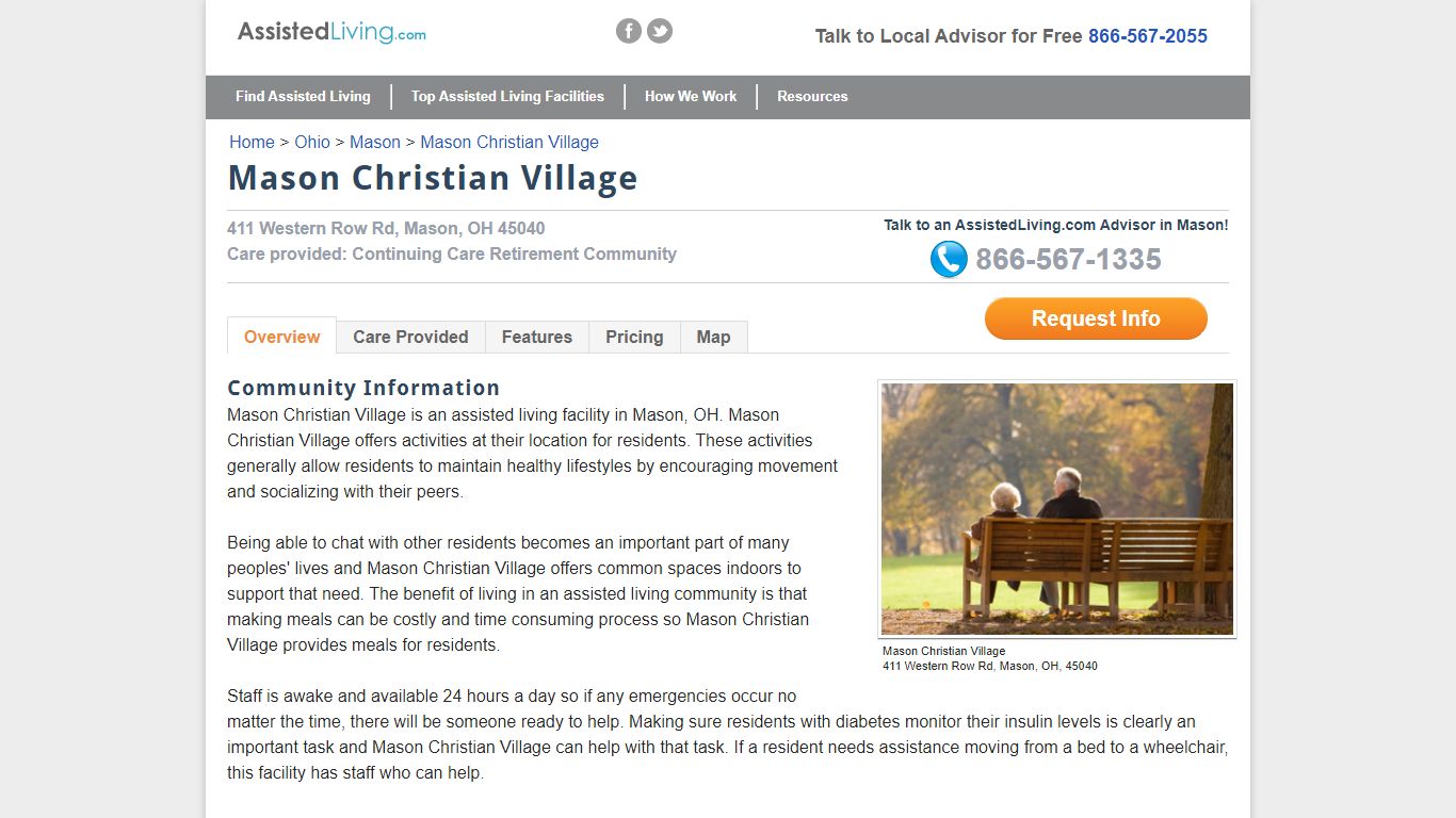 Mason Christian Village Mason OH 45040 | AssistedLiving.com ...